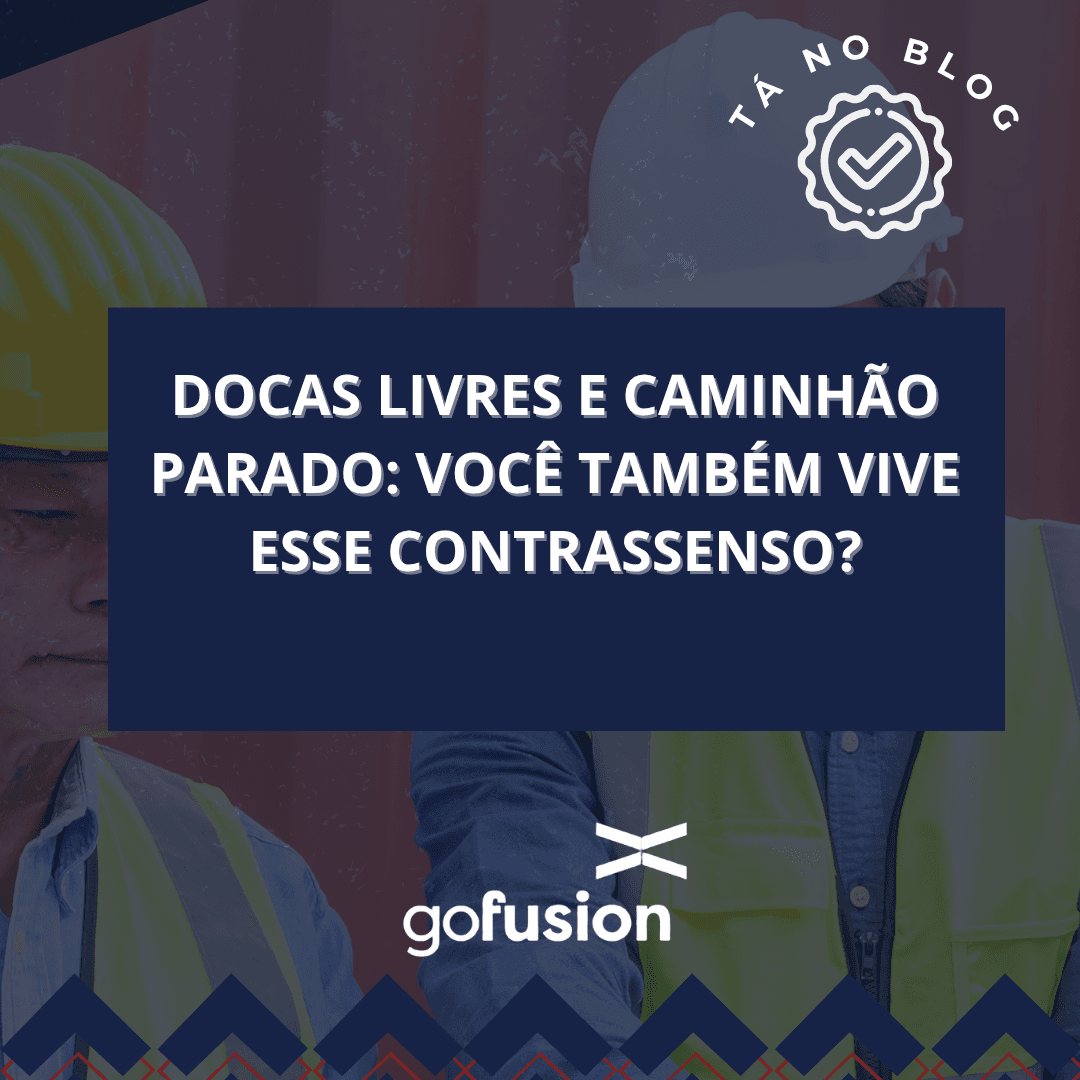 Docas livres e caminhão parado: tem algo errado