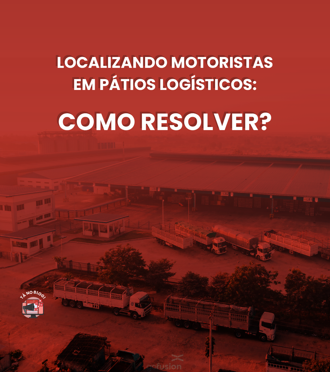 Localização de motoristas no pátio