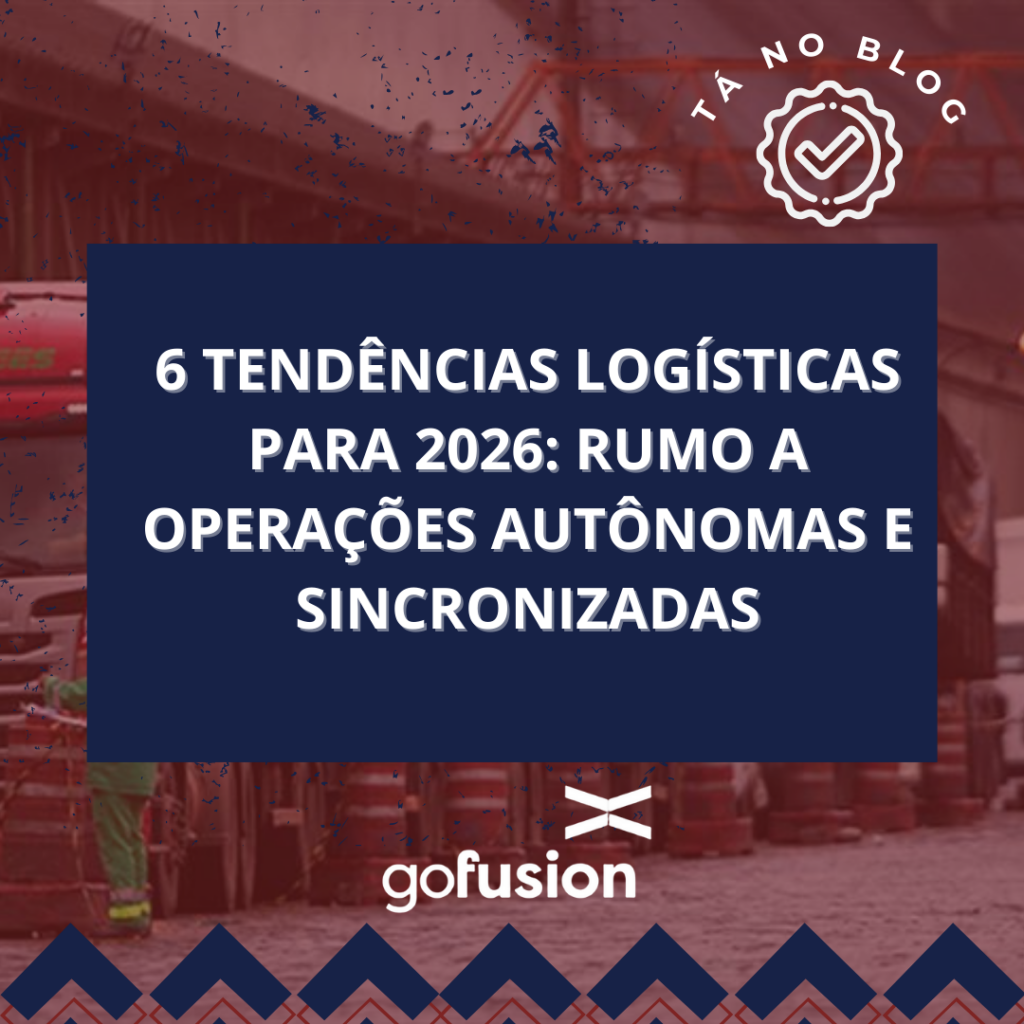 Descubra as tendências de logística para 2026: IA, logística fiscal, sustentabilidade e como o Gofusion YMS otimiza seu pátio e agendamentos para uma operação de alta performance.